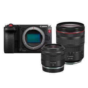 Canon EOS C50 + RF 35mm/1,8 Macro IS STM + RF 24-105mm/4 L IS USM