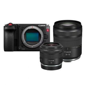 Canon EOS C50 + RF 35mm/1,8 Macro IS STM + RF 28-70mm/2,8 IS STM