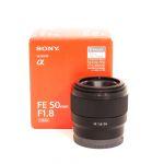Sony FE 50mm/1,8; OVP