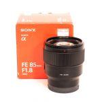Sony FE 85mm/1,8; OVP