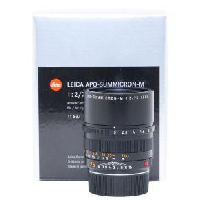 Leica M APO-Summicron 75mm/2 ASPH, Sn.4225155, ArtNr.11637, 6-Bit codiert, OVP