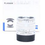 Zeiss Planar 50mm/2 ZM, silber, OVP, für Leica M