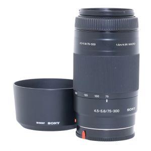 Sony 75-300mm/4,5-5,6 Macro, Sonnenblende, inkl. 20% MwSt.