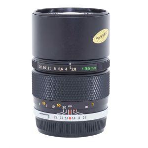 Olympus MF 135mm/2,8 (Blende fettig, Klecker)