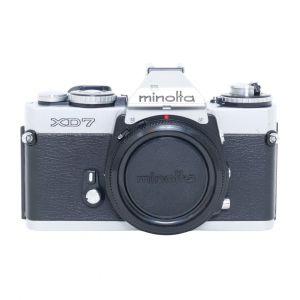 Minolta XD-7 Gehäuse, silber