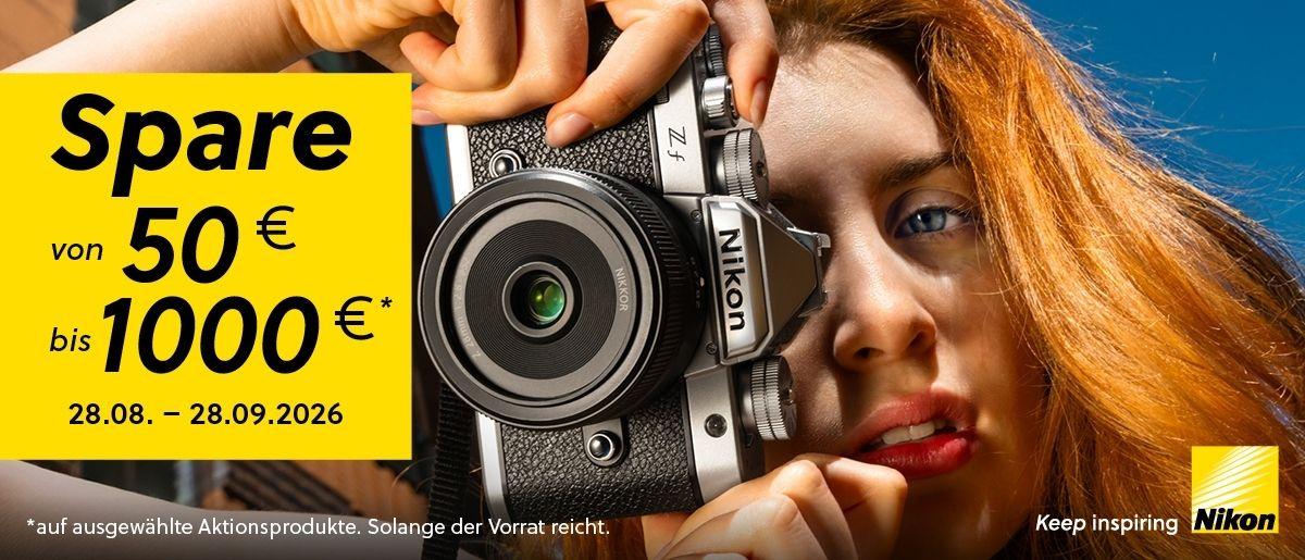 Nikon Herbst Sofortrabatt 2026 Slider