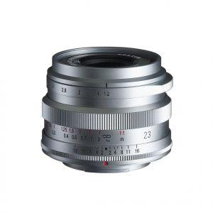 Voigtländer 23mm/1,2 Nokton X-Mount – silber