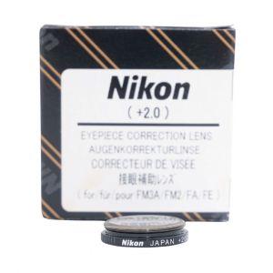 Nikon +2.0 Augenkorrekturlinse, für FM3A, FM2, FA, FE, OVP, inkl. 20% MwSt.