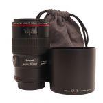 Canon EF 100mm / 2.8 L IS Macro, Sonnenblende, Beutel