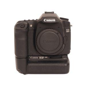 Canon EOS 50D Gehäuse (8584 Auslösungen) mit BG-E2N Griff, 2. Akku