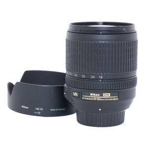 Nikon AF-S 18-105mm/3,5-5,6 DX, G, ED, VR, Sonnenblende