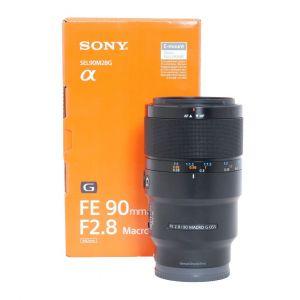 Sony FE 90mm/2,8 Macro, G, OSS, Sonnenblende, OVP