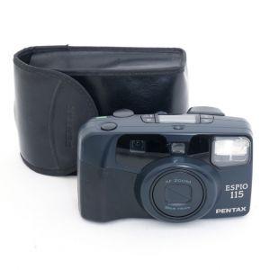 Pentax Espio 115 Kompaktkamera, Tasche