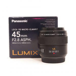Panasonic Lumix G 45mm/2,8 ASPH, Leica DG Macro-Elmarit, OVP