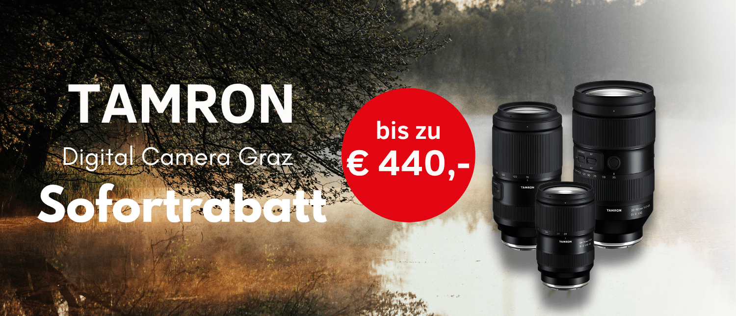 Tamron bis zu - 440,-