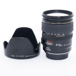 Canon EF 28-135mm/3,5-5,6 IS (leichter Staub im Linsensystem, kein Einfluss auf Bildqualität) Sonnenblende