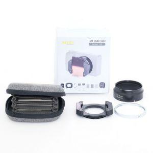 Nisi Master Kit Filterset für Ricoh GR3 und Leica Q2 / Q3, inkl. Halter, Merium GND8, Soft GND8, IRND8, IR ND64, POL, Tasche, inkl. 20% MwSt.