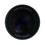 Voigtländer Nokton 75mm/1,5 ASPH, VM für Leica M, Sonnenblende