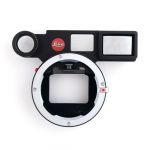 Leica M Macro Elmar 90mm/4 Sn.4175446, ArtNr.11629, 6 Bit  codiert, Set inkl. Macro Adapter-M mit Brille, Winkelsucher, Sonnenblende, OVP