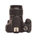 Canon EOS 1200D Gehäuse (8220 Auslösungen) mit EF-S 18-55mm/3,5-5,6 III, 2. Akku