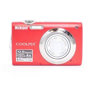 Nikon Coolpix S3000 Digitalkamera, rot
