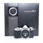 Olympus OM-S E-M5 II Gehäuse (2399 Auslösungen) silber, OVP