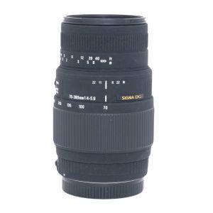 Sigma AF 70-300mm/4-5,6 DG, Macro, für Canon EF