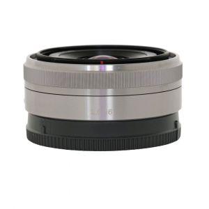 Sony E 16mm/2,8 Silber + VCL-ECF1 Fisheye Konverter