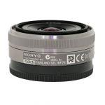 Sony E 16mm/2,8 Silber + VCL-ECF1 Fisheye Konverter