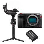 Canon EOS C50 Gehäuse + LP-E6P Akku + DJI RS5 Gimbal