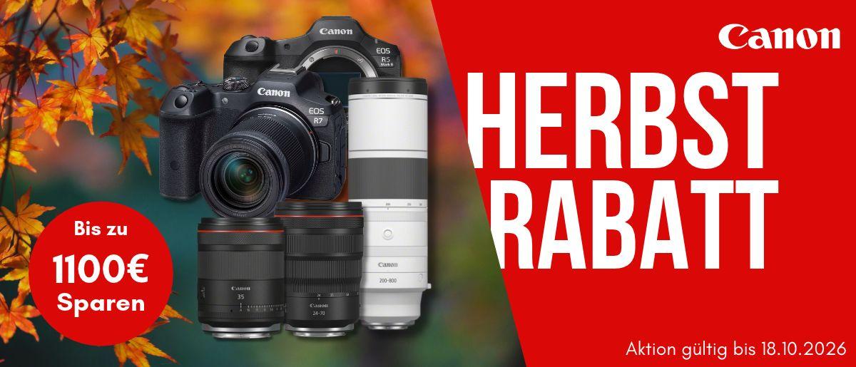 Canon Herbst 2026 Slider