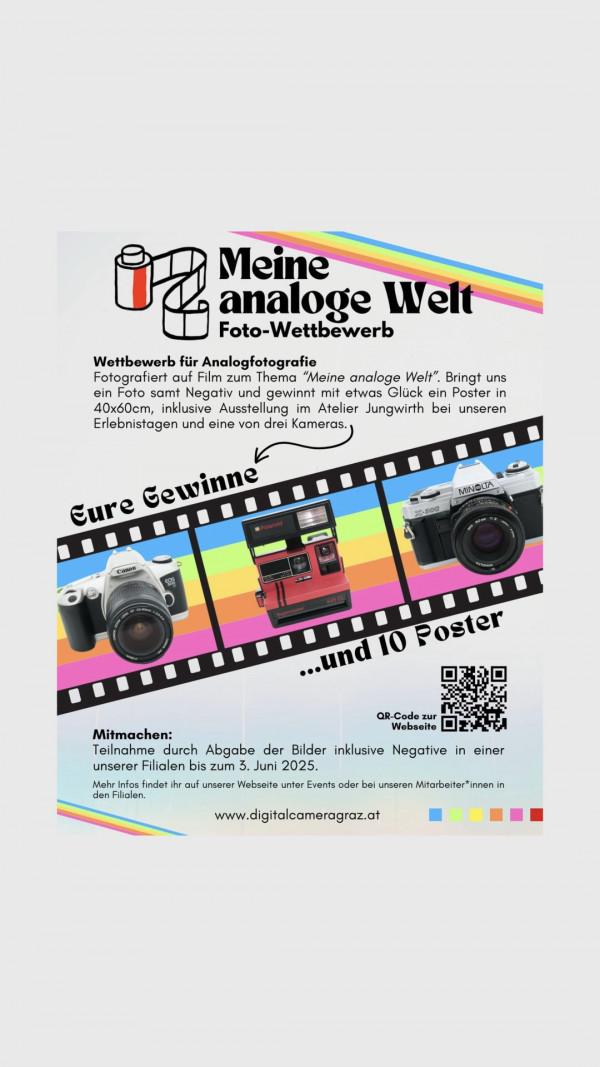 Fotochallenge: "Meine Analoge Welt"
- JETZT MITMACHEN!